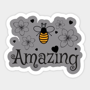 Bee Amazing Sticker